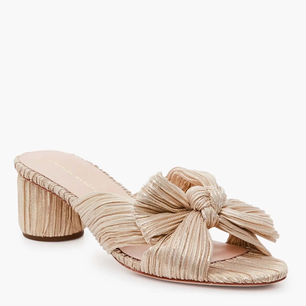 Loeffler Randall Platinum Emilia🤍size 7